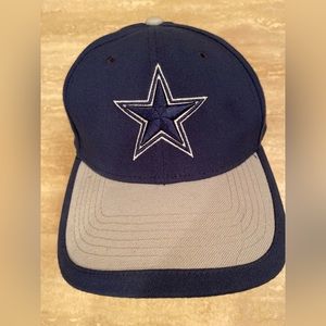 NFL Dallas Cowboys New Era 3930 Hat Cap Navy /Gray sz S/M